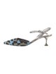 Miu Miu Ponyhair Printed Slingback Pumps