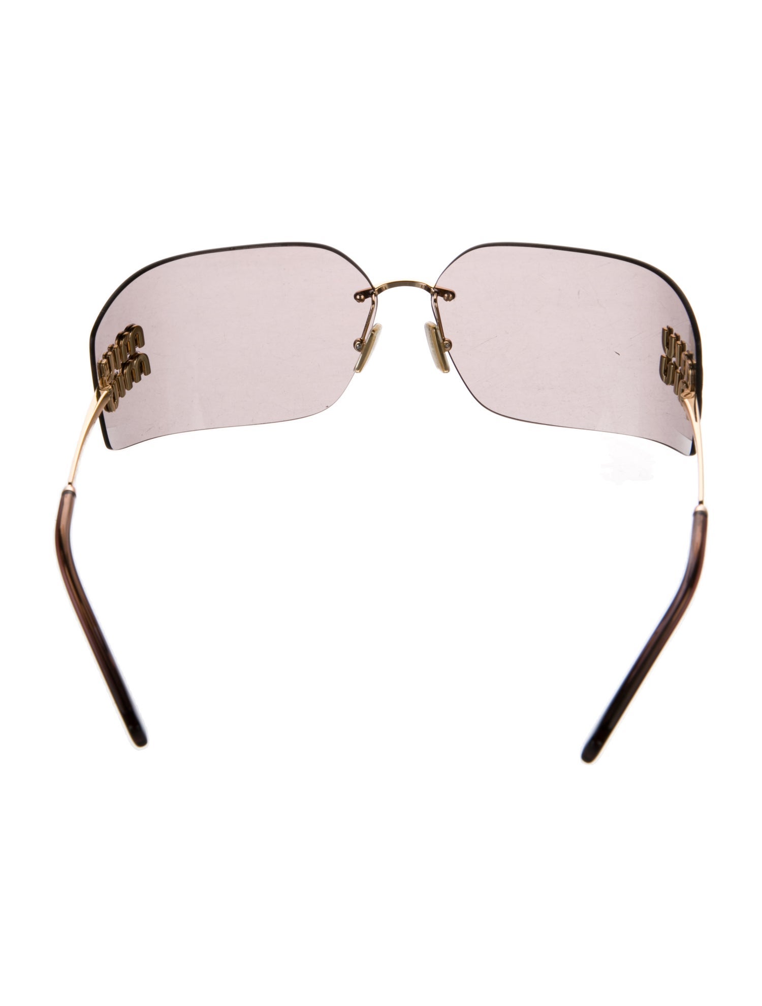 Miu Miu Square Tinted Sunglasses