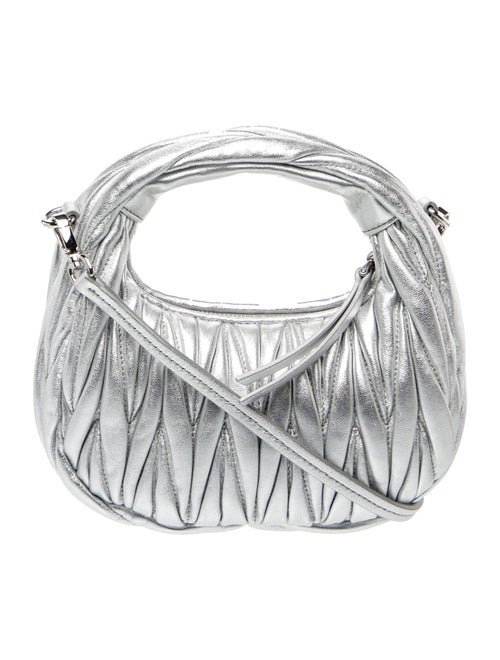 Miu Miu Leather Matelasse Wander Mini