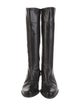 Miu Miu Leather Riding Boots