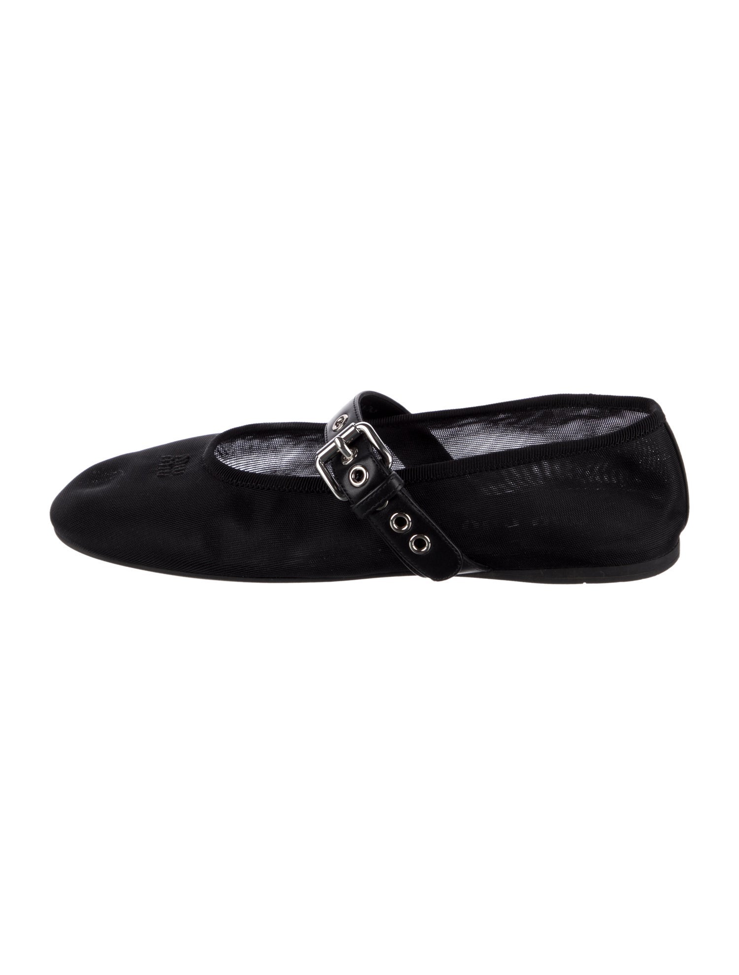 Miu Miu Leather Mary Jane Flats w/ Tags