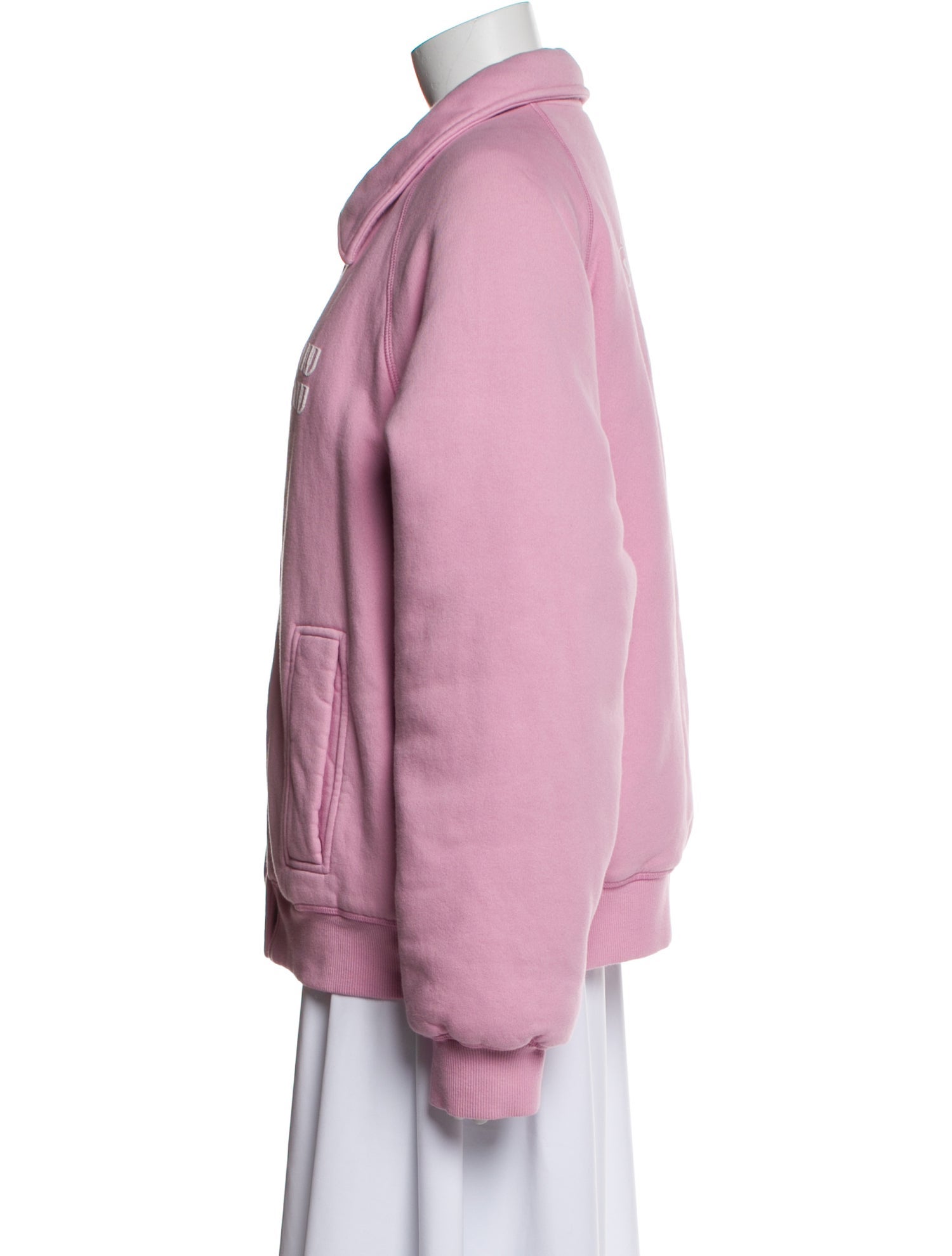 Miu Miu 2021 Graphic Print Bomber Jacket