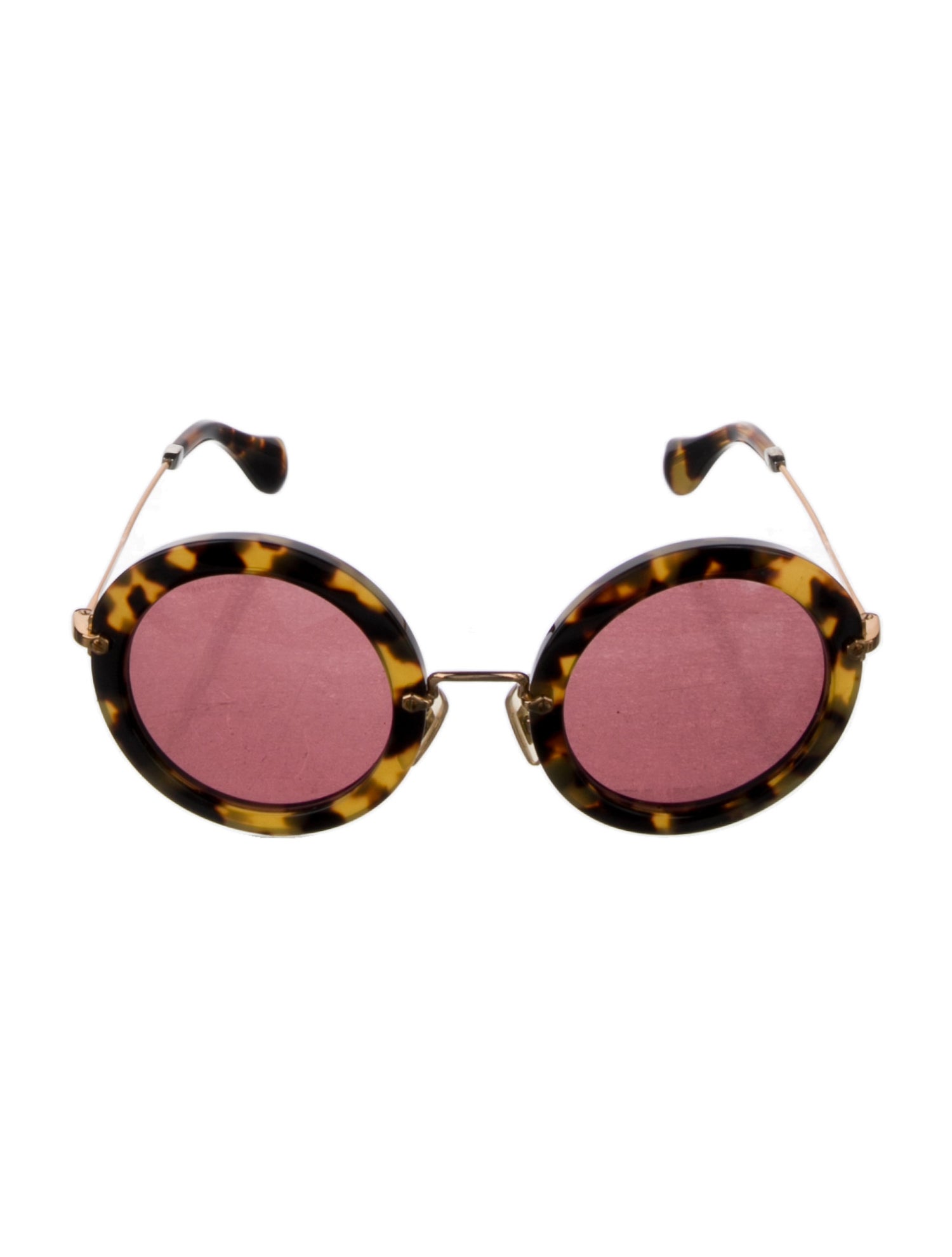 Miu Miu Oversize Tinted Sunglasses