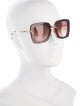 Miu Miu Oversize Gradient Sunglasses