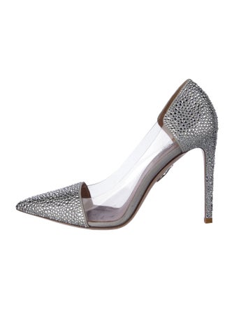 Miu Miu Crystal D'Orsay Pumps