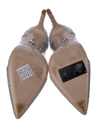 Miu Miu Crystal D'Orsay Pumps