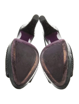 Miu Miu Leather Slingback Pumps