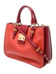 Miu Miu Goat Leather Madras Bicolore