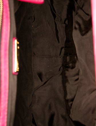 Miu Miu Leather Top Handle Bag