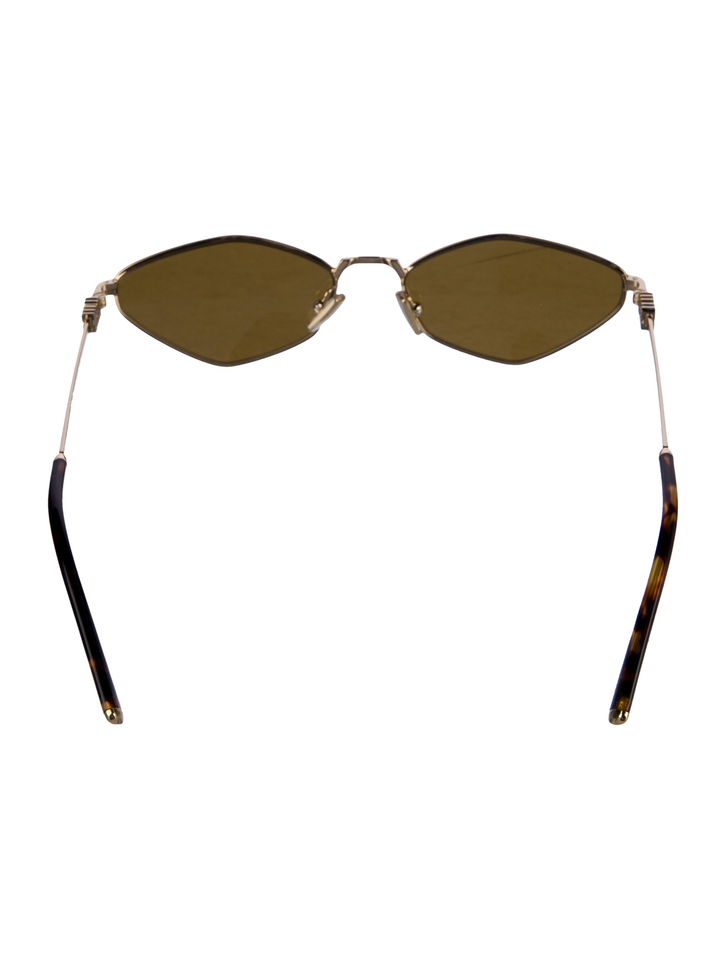 Miu Miu Round Tinted Sunglasses