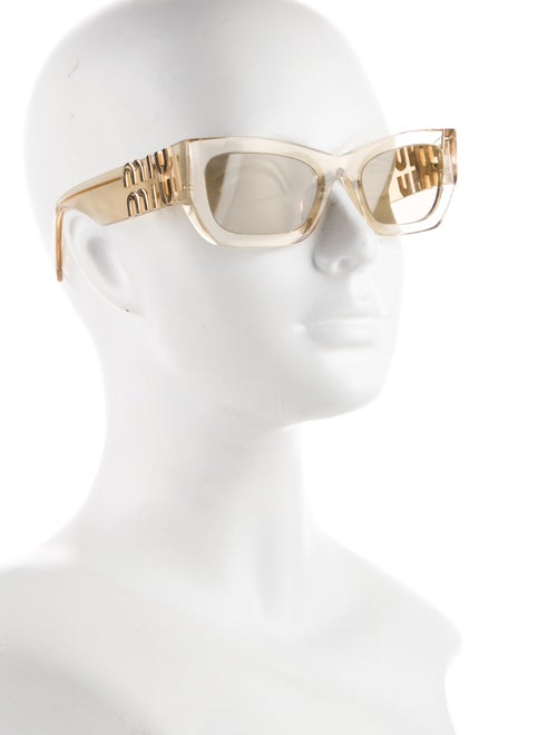 Miu Miu Square Tinted Sunglasses