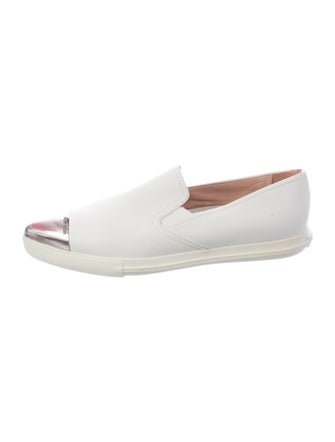 Miu Miu Leather Loafers