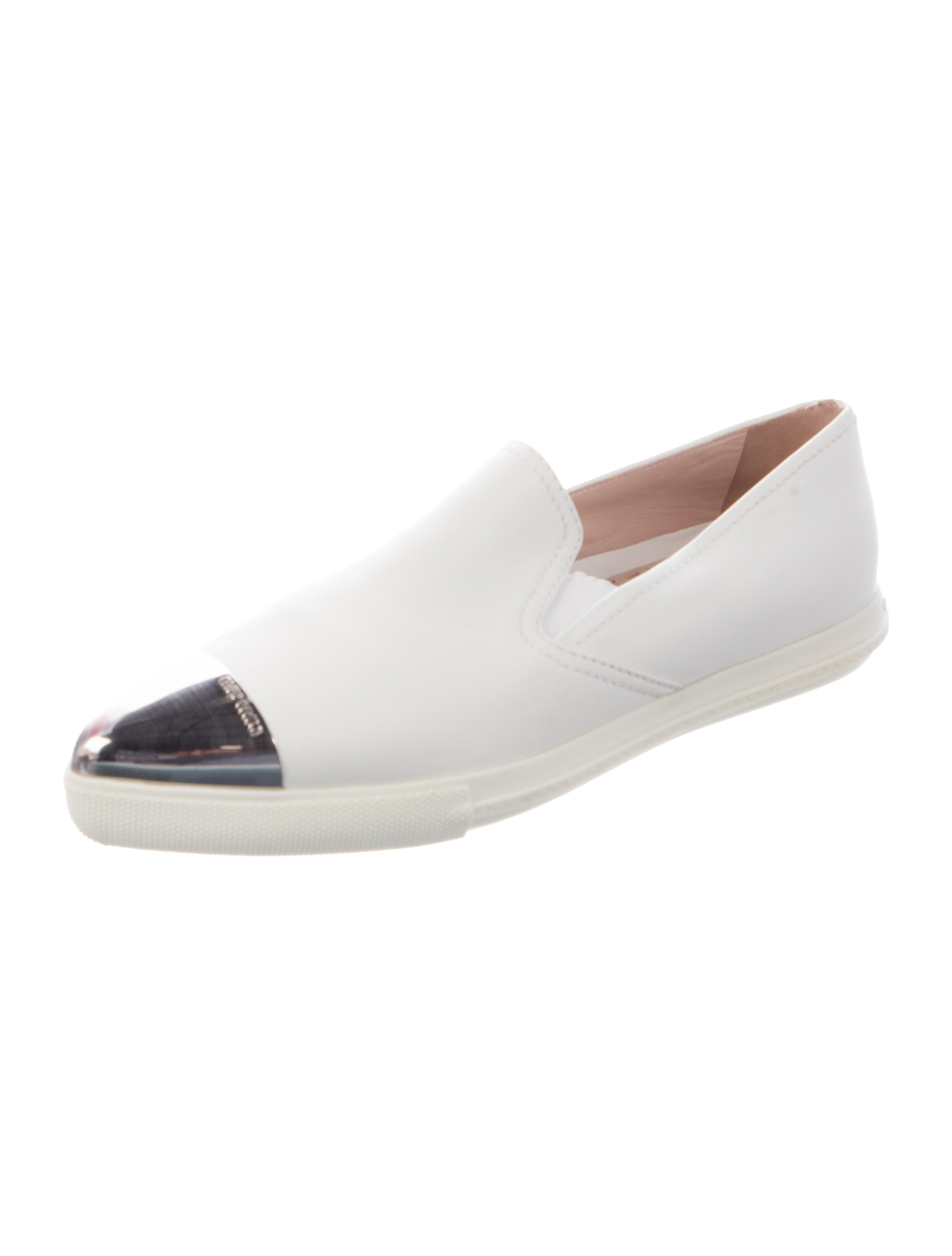 Miu Miu Leather Loafers