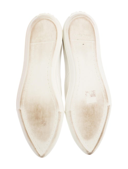 Miu Miu Leather Loafers