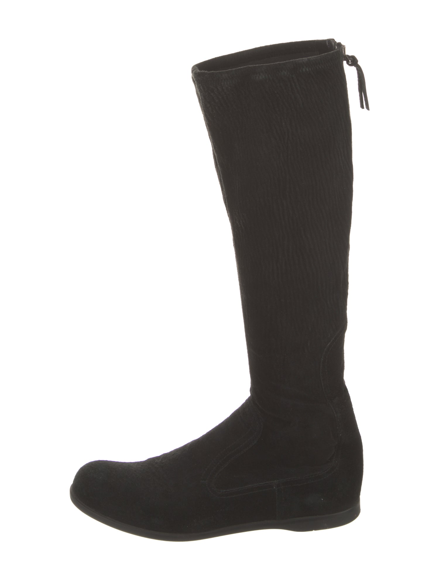 Miu Miu Suede Riding Boots
