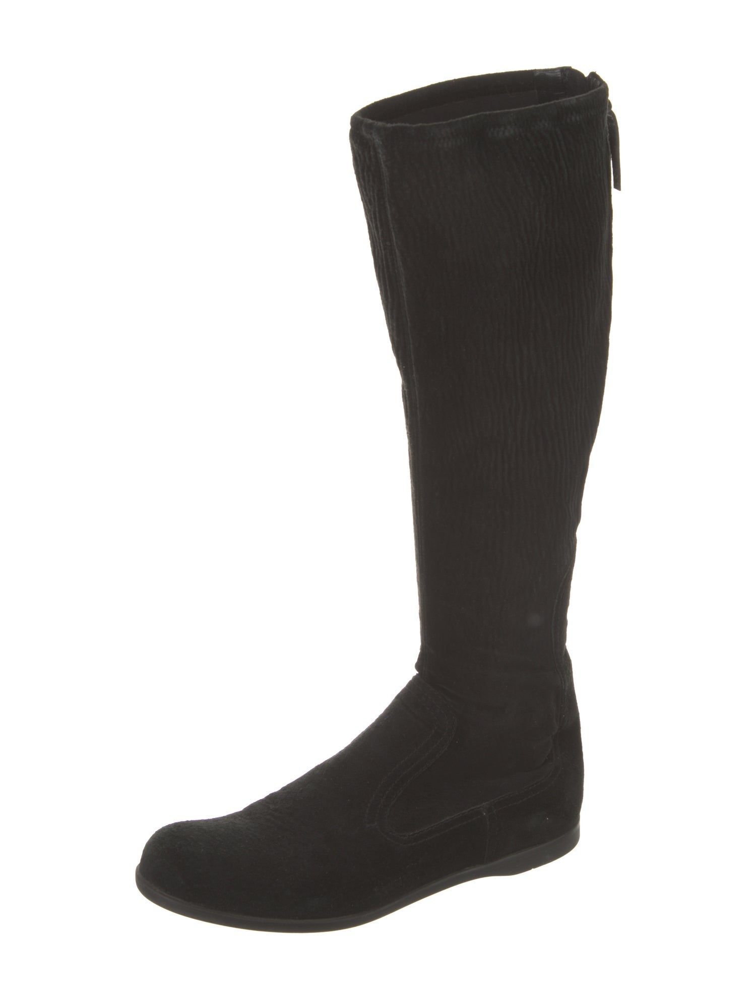 Miu Miu Suede Riding Boots