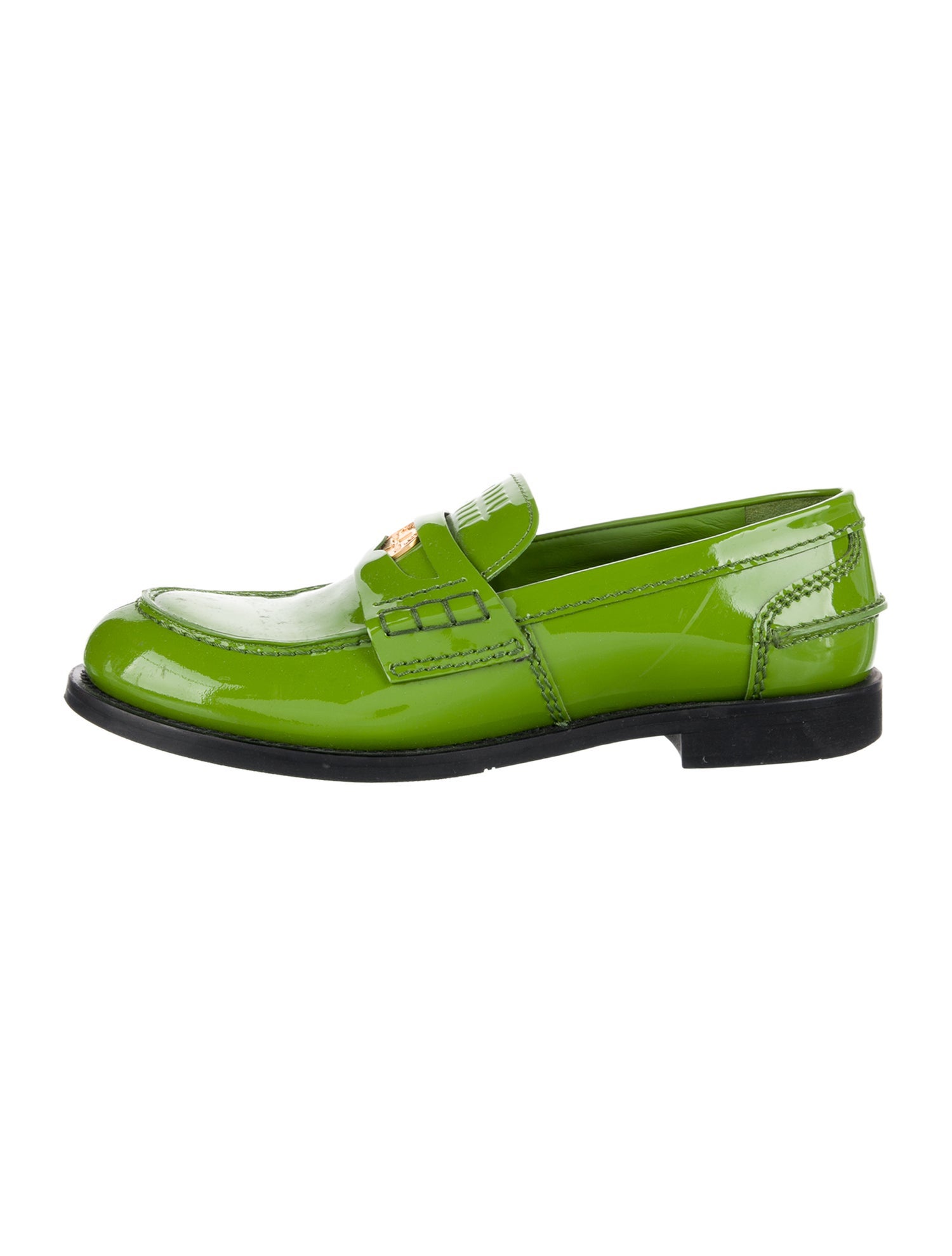 Miu Miu Patent Leather Loafers