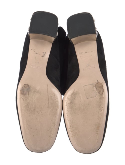 Miu Miu Suede Crystal Embellishments Boots
