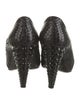 Miu Miu Snakeskin Crystal Embellishments Pumps