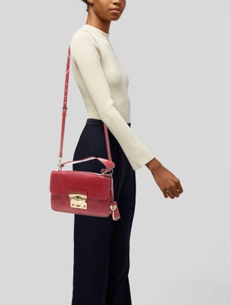Miu Miu Leather Shoulder Bag