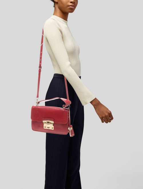 Miu Miu Leather Shoulder Bag