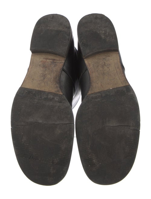 Miu Miu Leather Moto Boots