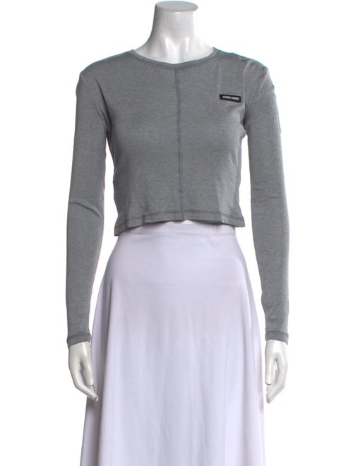 Miu Miu 2024 Silk Crop Top