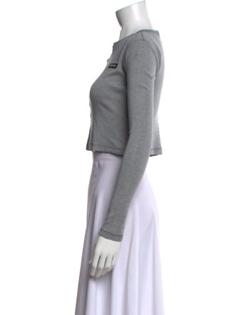 Miu Miu 2024 Silk Crop Top