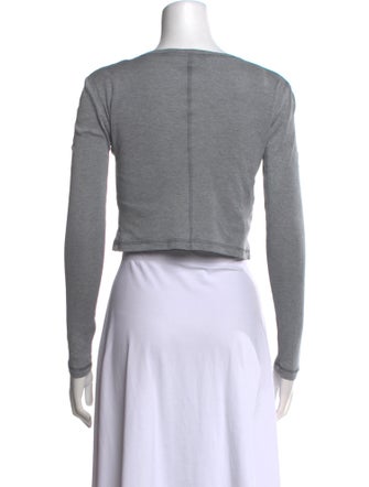 Miu Miu 2024 Silk Crop Top