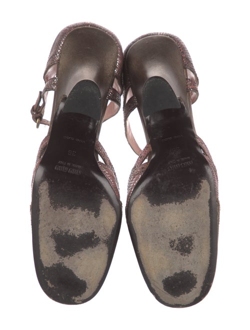 Miu Miu Leather D'Orsay Pumps