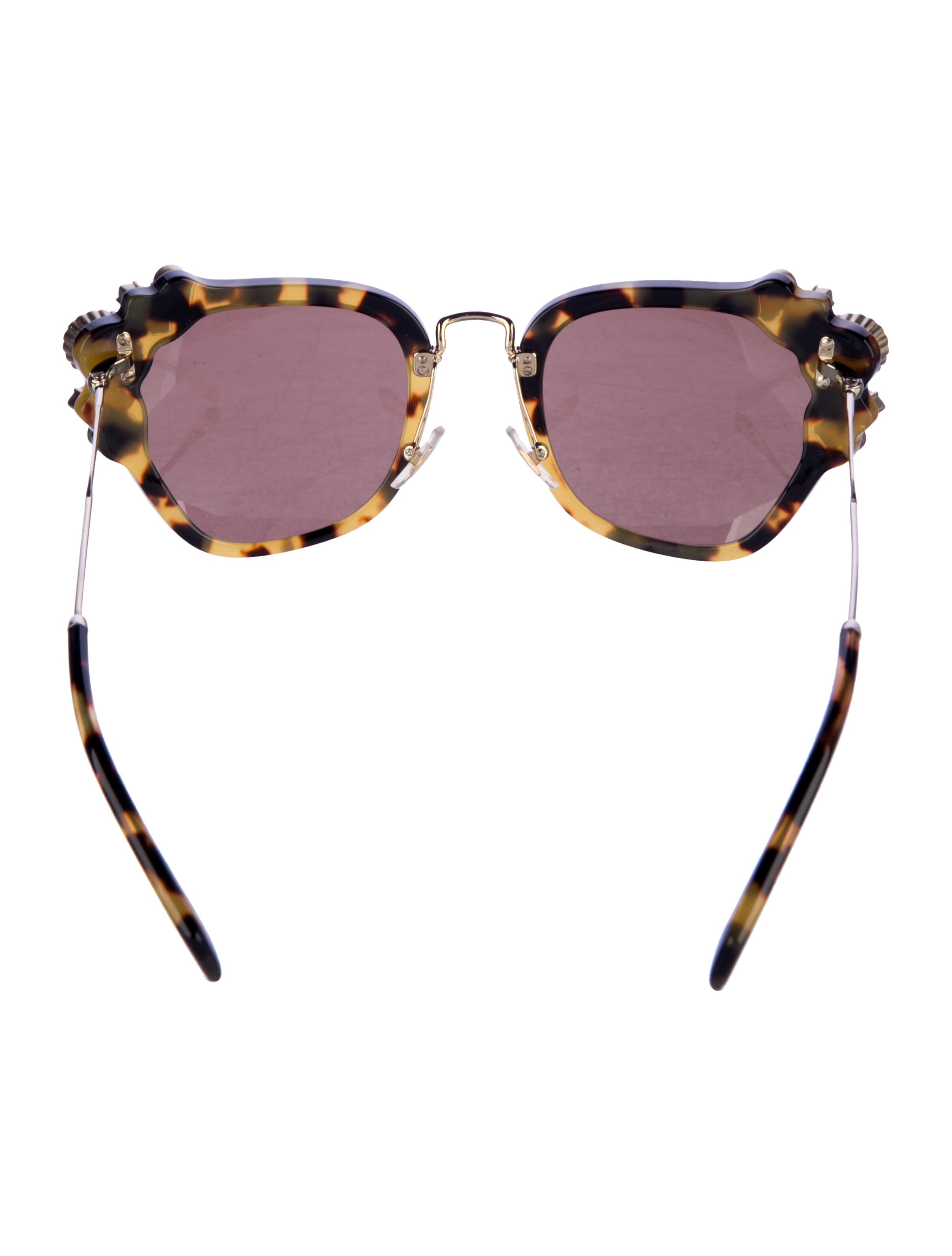 Miu Miu Cat-Eye Tinted Sunglasses
