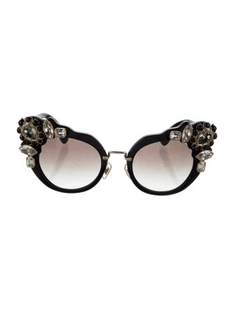 Miu Miu Cat-Eye Gradient Sunglasses