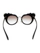 Miu Miu Cat-Eye Gradient Sunglasses