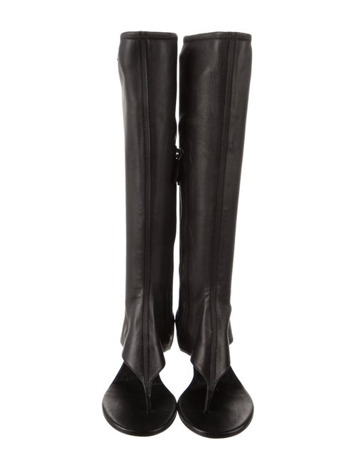 Miu Miu Leather Gladiator Sandals