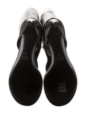 Miu Miu Leather Gladiator Sandals