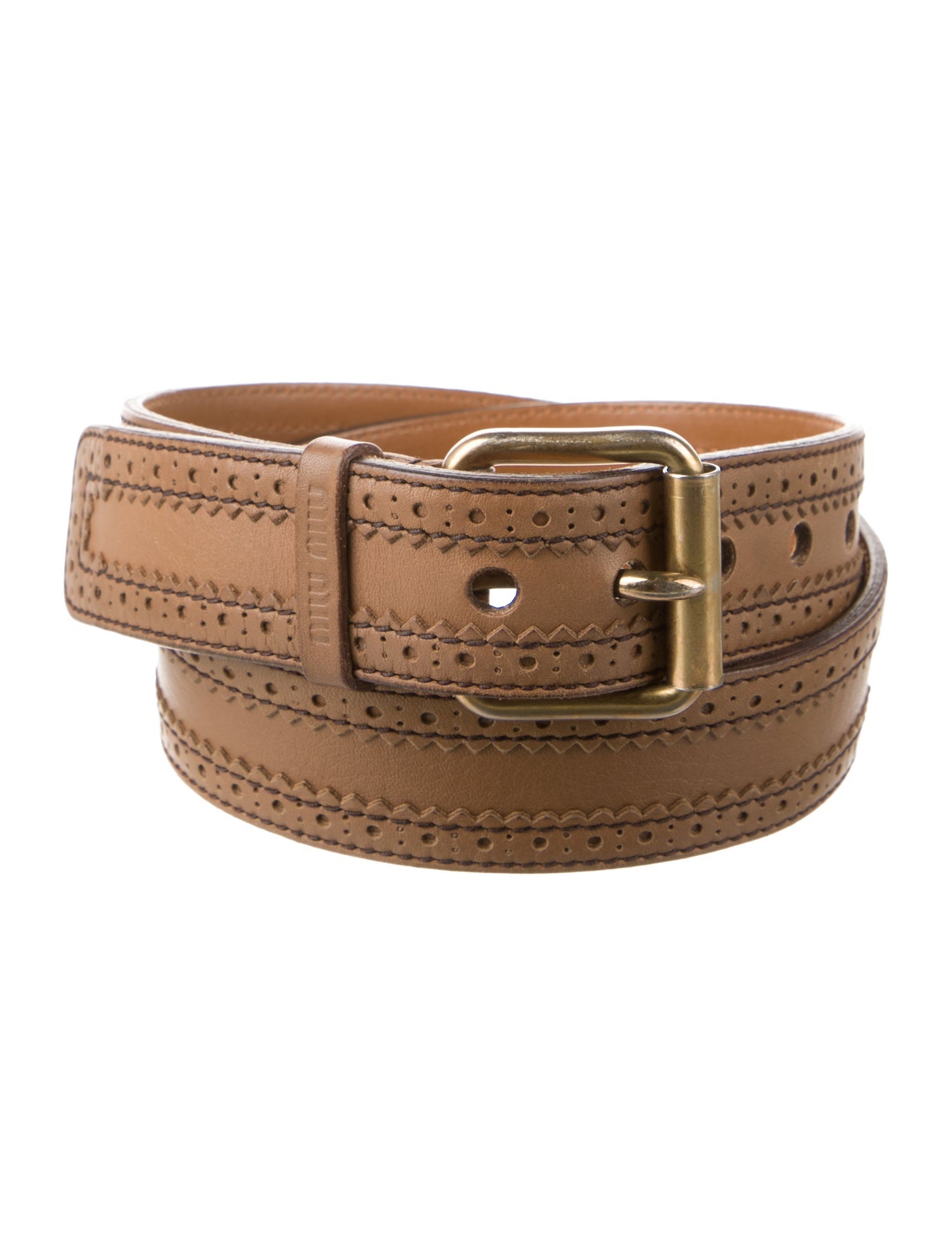 Miu Miu Leather Belt