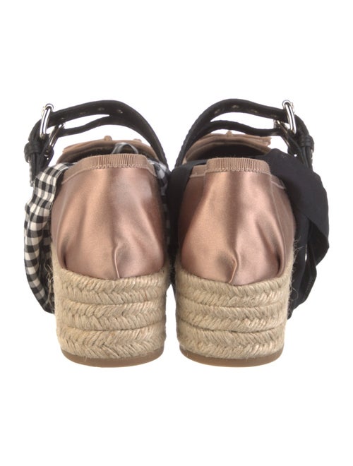 Miu Miu Satin Bow Accents Pumps