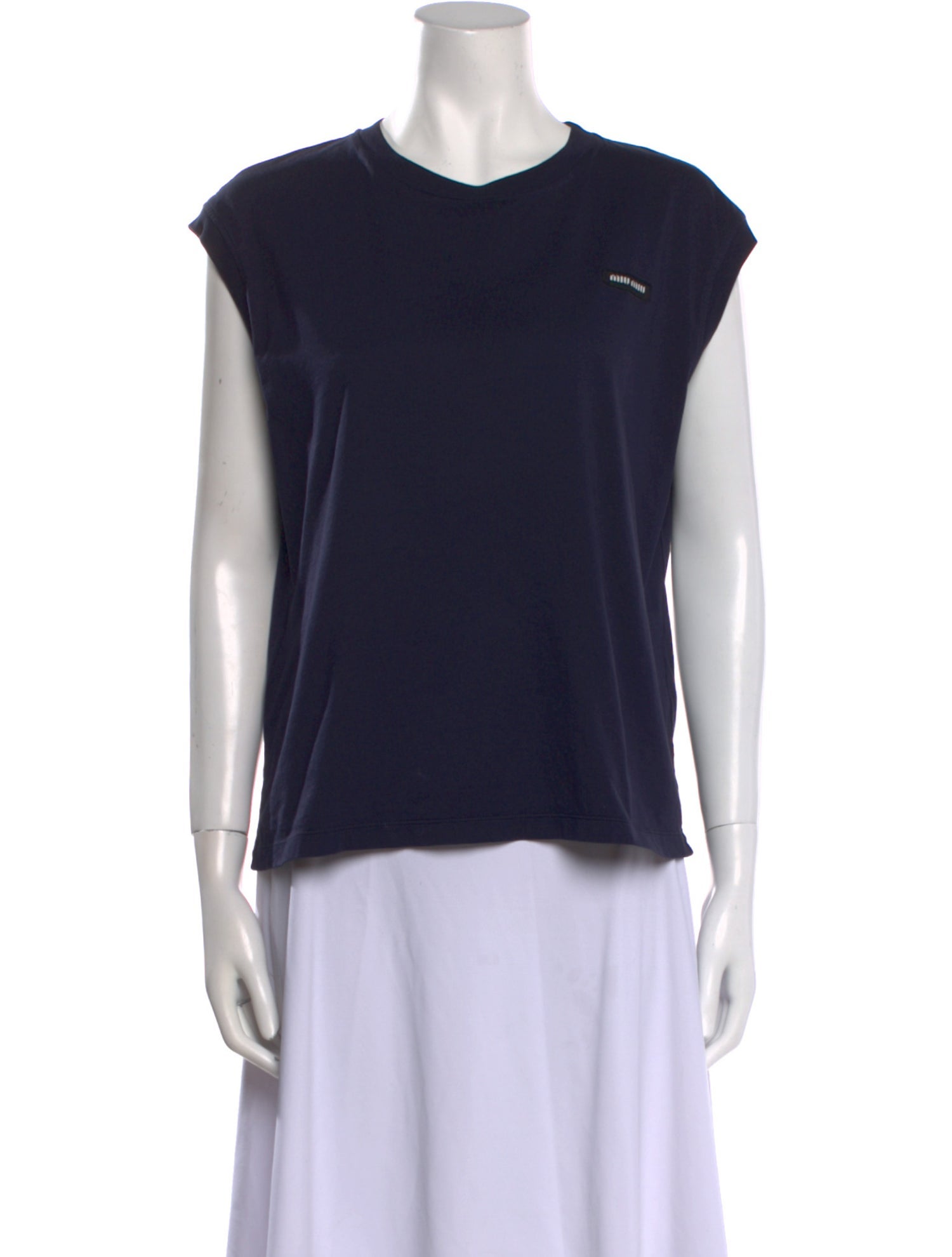 Miu Miu 2024 Crew Neck T-Shirt