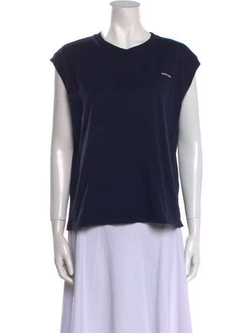 Miu Miu 2024 Crew Neck T-Shirt