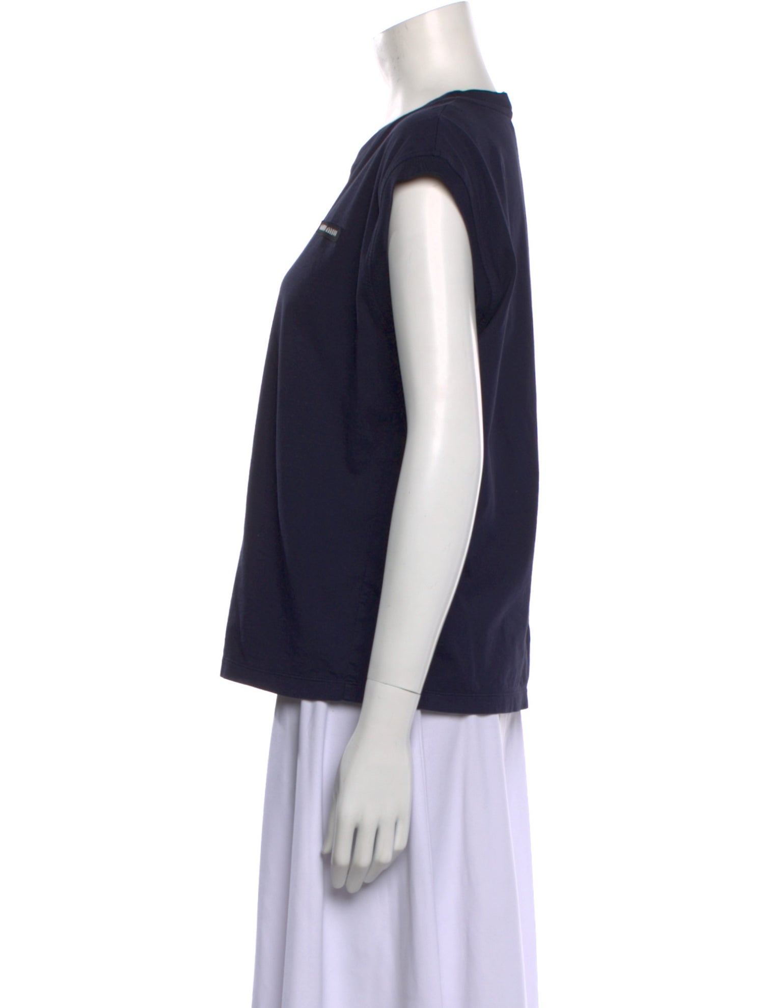 Miu Miu 2024 Crew Neck T-Shirt