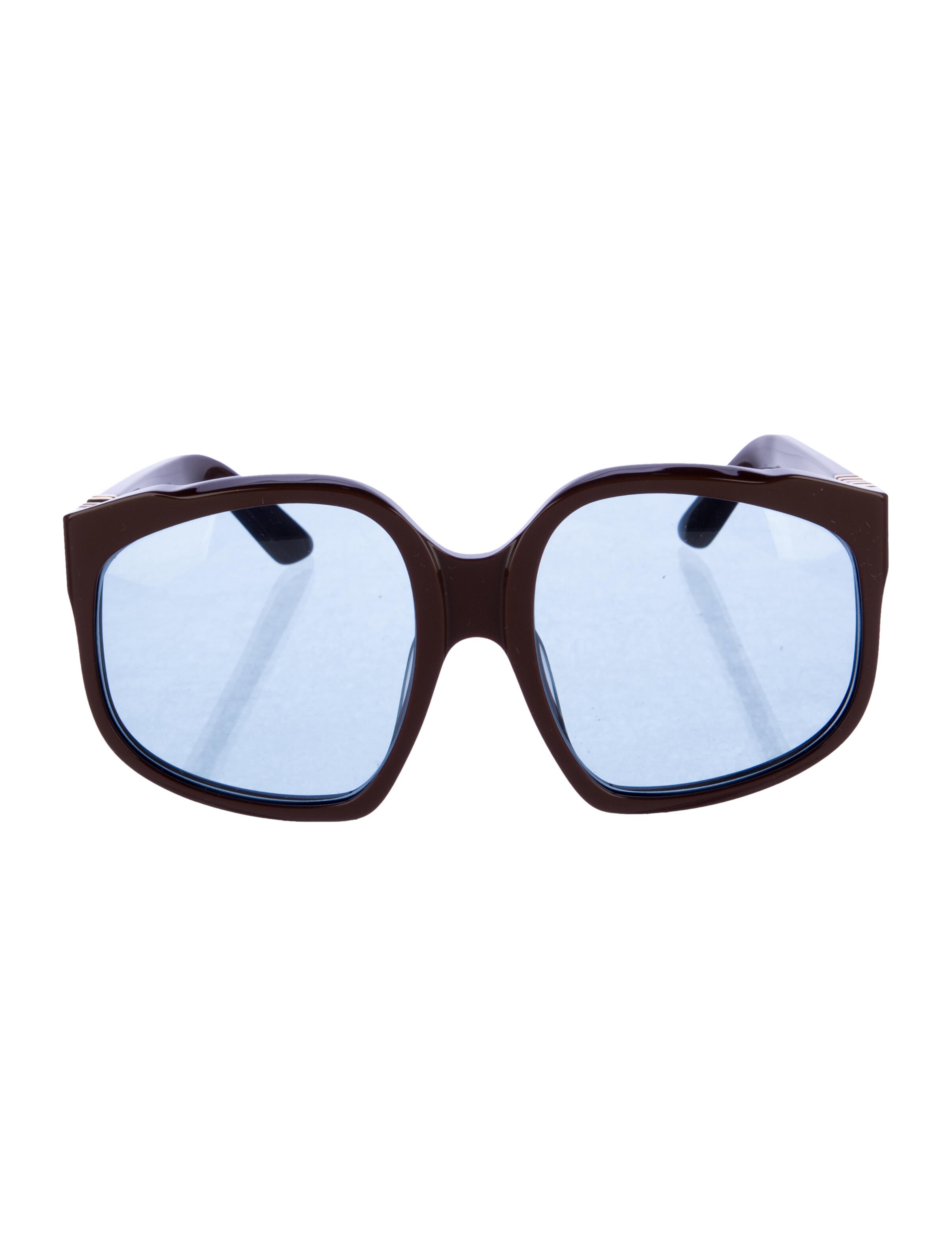 Miu Miu Oversize Tinted Sunglasses