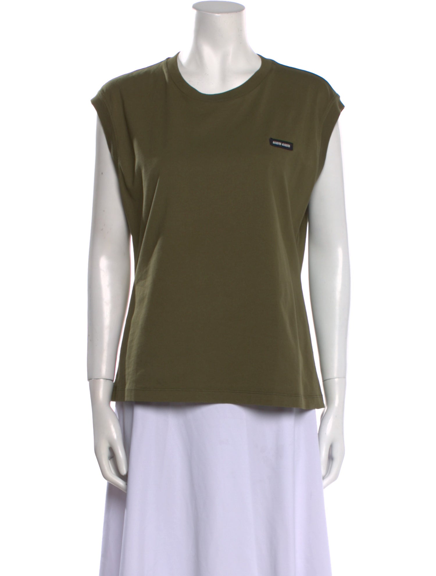 Miu Miu 2024 Crew Neck T-Shirt