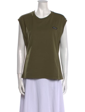 Miu Miu 2024 Crew Neck T-Shirt