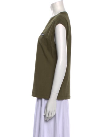 Miu Miu 2024 Crew Neck T-Shirt