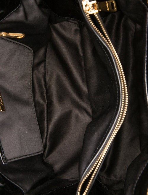 Miu Miu Patent Leather Top Handle Bag