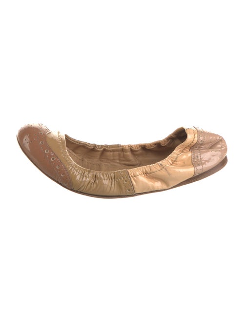Miu Miu Patent Leather Ballet Flats