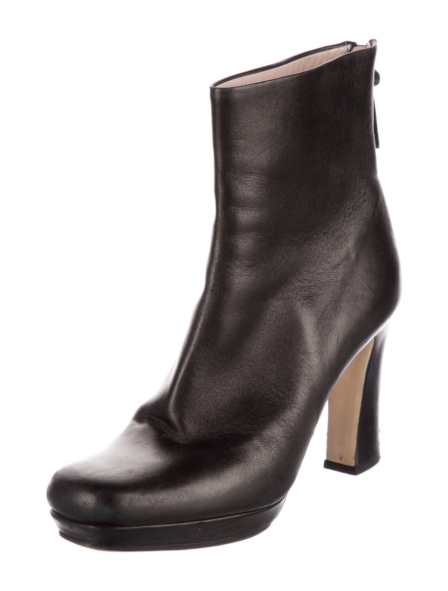 Miu Miu Leather Boots