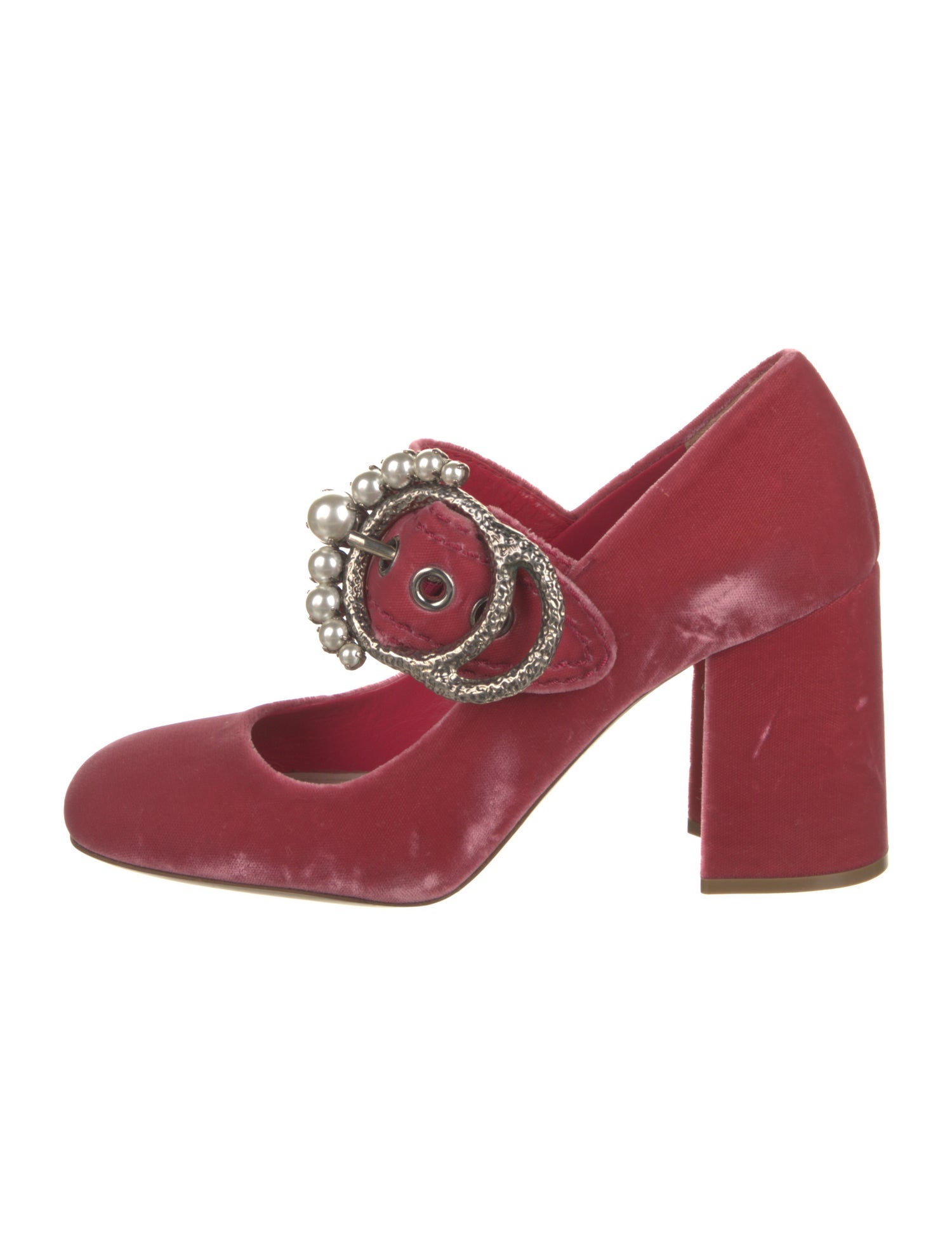 Miu Miu Velvet Pumps