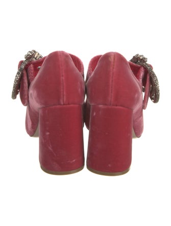 Miu Miu Velvet Pumps