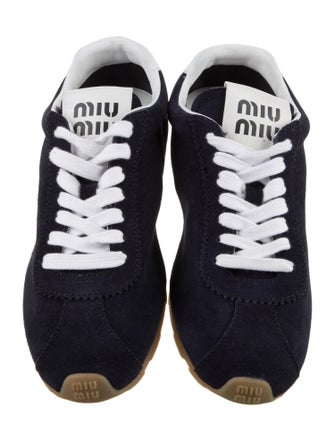 Miu Miu Suede Sneakers